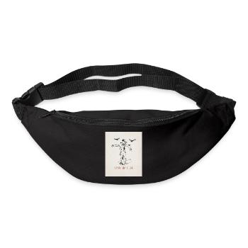 Vogelscheuche Ich halte die Stellung - Gürteltasche - Schwarz - Vorne