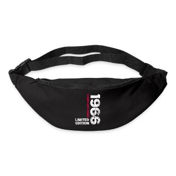 Millésime 1966 Cadeau 60 Ans Homme Anniversaire  - Sac banane - noir - Devant
