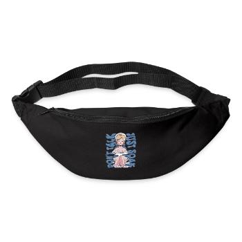 Onsen Hot Spring Bath Dont Talk Just Soak - Bum bag - black - Front