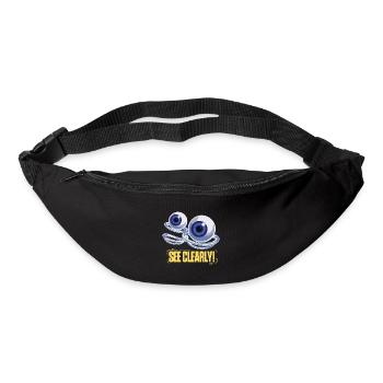 See Clearly Eye Graphic - Bum bag - black - Front