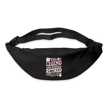 teacher Retirement Gifts for Teachers Retirement - Bum bag - black - Front