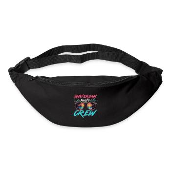 Amsterdam Party Crew - Sac banane - noir - Devant