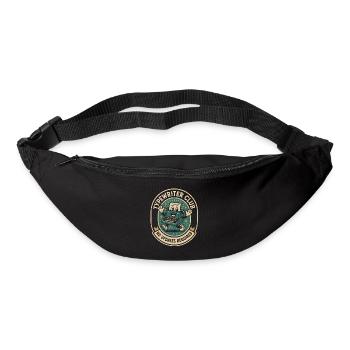 Typewriter Club | No updates - Bum bag - black - Front