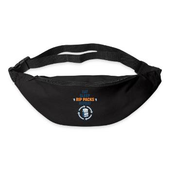 Eat Sleep Rip Packs Repeat-Sammelkarten-Booster - Gürteltasche - Schwarz - Vorne