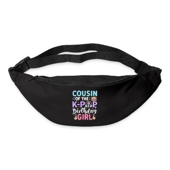 Cousin of The K-Pop Birthday Girl - Bum bag - black - Front