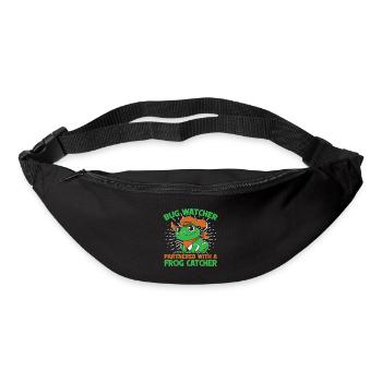Attrape-grenouilles, Observateur d’insectes, associé à Catcher - Sac banane - noir - Devant