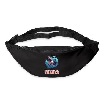 Haie Hai - Gürteltasche - Schwarz - Vorne