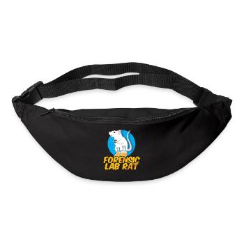 Rat, rat de maison, propriétaire de rats, amoureux des rats - Sac banane - noir - Devant