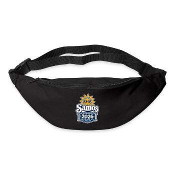 Samos 2026 Sonnensymbol Logo - Gürteltasche - Schwarz - Vorne