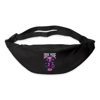 Pastel Goth Soft Goth Gaming Gamer - Bum bag - black - Front