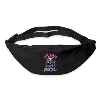 Pastel Goth Soft Goth Gaming Gamer - Sac banane - noir - Devant