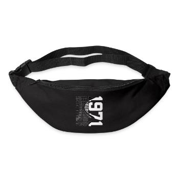 55 ANS ÉDITION LIMITÉE 1971 55E ANNIVERSAIRE - Sac banane - noir - Devant