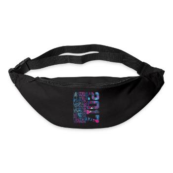 COOL 9 ANS ÉDITION LIMITÉE 2017 9E ANNIVERSAIRE - Sac banane - noir - Devant