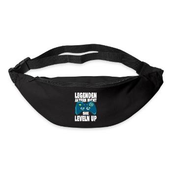 Legenden Leveln Up - Gürteltasche - Schwarz - Vorne