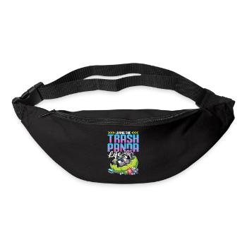 Gamer Gaming Cat Video Game - Gürteltasche - Schwarz - Vorne