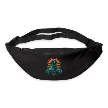 Katze Ramen Retro - Gürteltasche - Schwarz - Vorne