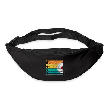 Archershooting Archer Bow Arrow Longbow - Bum bag - black - Front