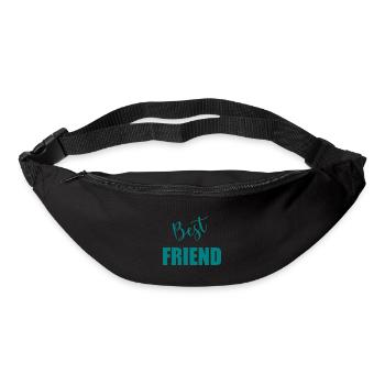 BEST FRIEND - Gürteltasche - Schwarz - Vorne