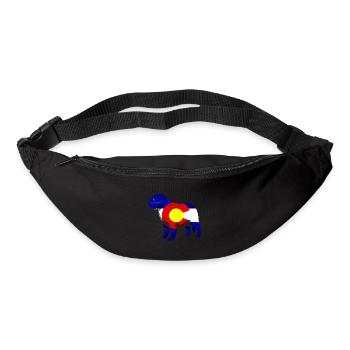 Colorado Colorado Hemd Colorado Liebhabergeschenk - Gürteltasche - Schwarz - Vorne