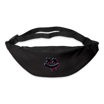 Smiley Glitch Evil - Bum bag - black - Front
