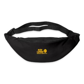 Buen Camino de Santiago de Compostela - Gürteltasche - Schwarz - Vorne