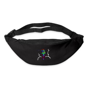 kohlibrie on a branch - Bum bag - black - Front