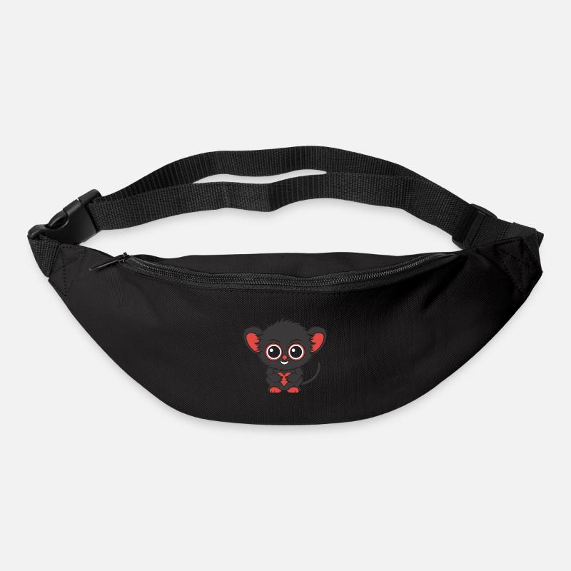 Koboldmaki - Gürteltasche - Schwarz