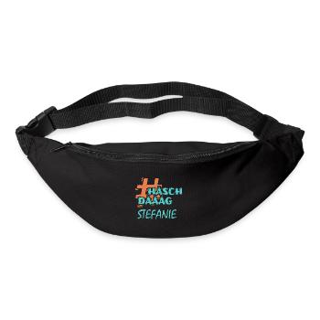 Vorname Stefanie - Gürteltasche - Schwarz - Vorne