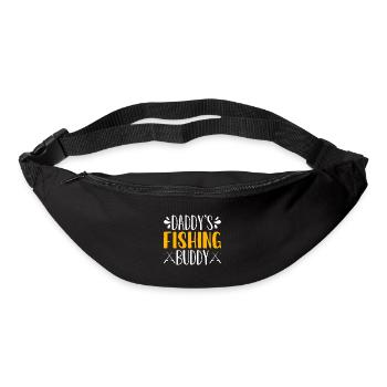 Daddy's fishing buddy - Bum bag - black - Front