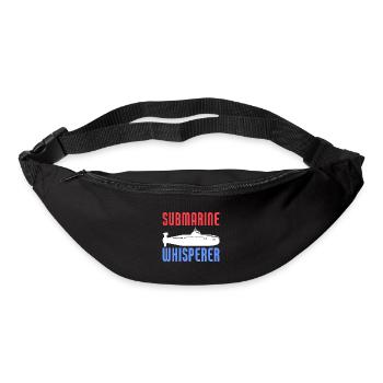 Submarine Whisperer Funny Submariner Veteran - Bum bag - black - Front