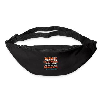 I'm A Writer I Might Randomly Use Your Name - Bum bag - black - Front