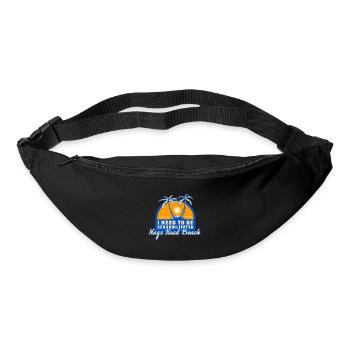 I Need To Be Seahabilitated Nags Head Beach - Bum bag - black - Front
