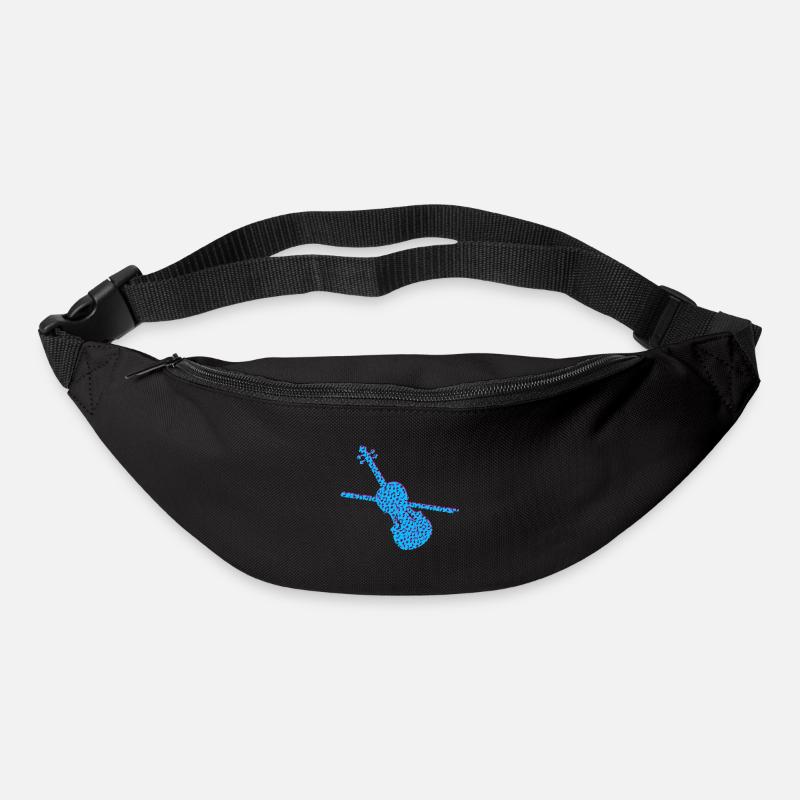 Violon - Sac banane - noir