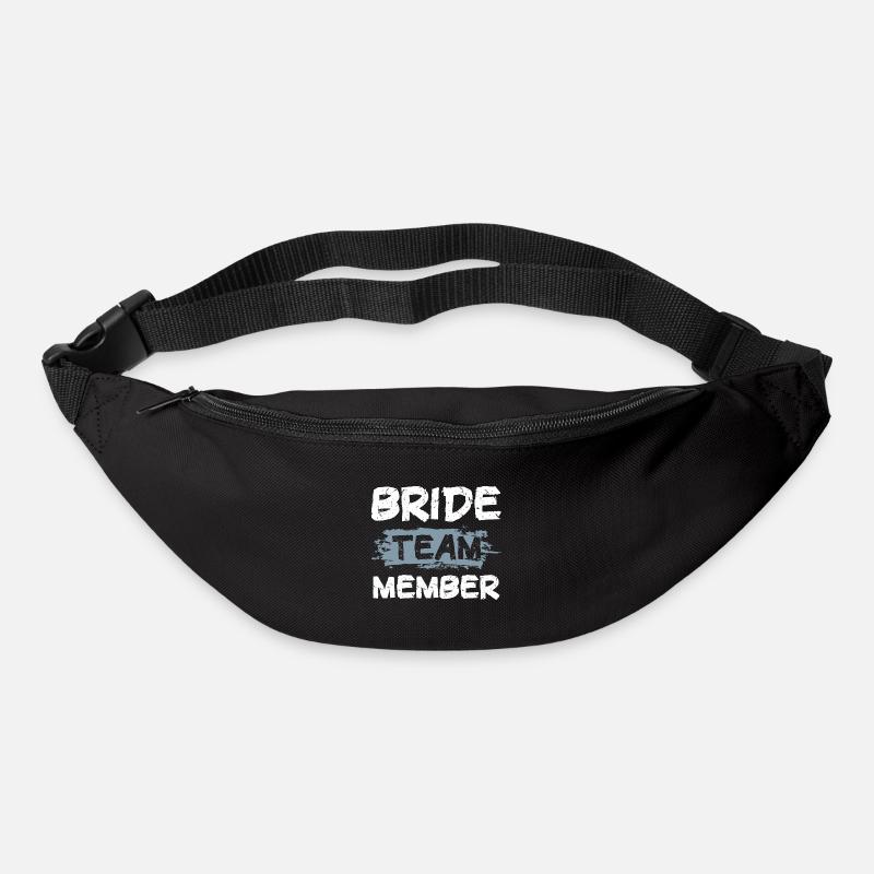 Bride Team - Gürteltasche - Schwarz