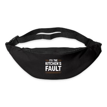 It's The Kitchen's Fault 4 - Bum bag - black - Front