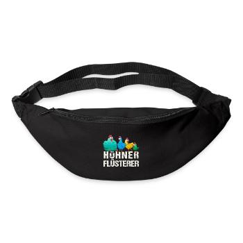 Hühner Flüsterer Huhn Hühnerhalter Hühner - Gürteltasche - Schwarz - Vorne