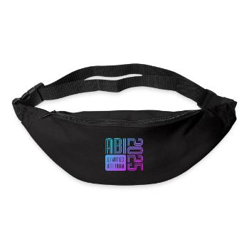 Abi 2025 - Limited Edition - Abitur - Spruch - Gürteltasche - Schwarz - Vorne