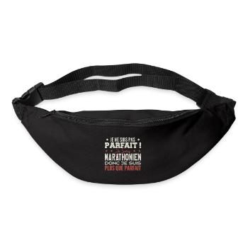 Un Marathonien, le Métier de Rêve Mis à l’Honneur - Sac banane - noir - Devant