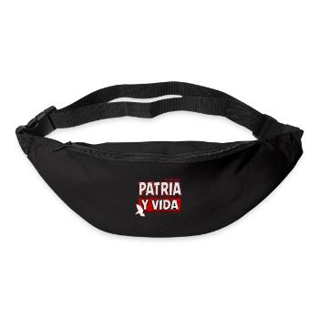 Free Cuba, Patria Y Vida, Cuban Revolution, Cuba - Gürteltasche - Schwarz - Vorne