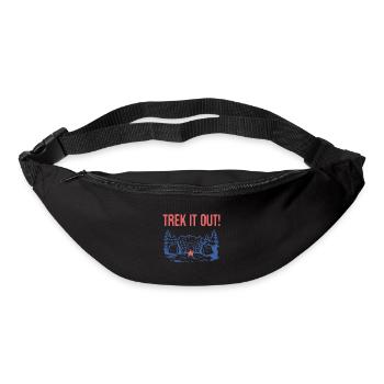 Trek it Out Hiking Mountain Hiker Summit Camping - Bum bag - black - Front