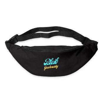 Bleib Geschmeidig Lustiger Spruch Cool Geschenk - Gürteltasche - Schwarz - Vorne