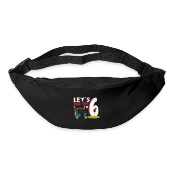 Geschenk für Minigolfspieler - Gürteltasche - Schwarz - Vorne