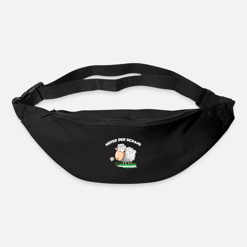 Hüter der Schafe - Gürteltasche - Schwarz