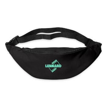 Cadeau pour Lennard - Sac banane - noir - Devant