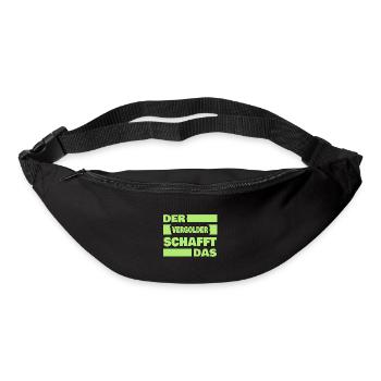 Arbeit Vergolder - Gürteltasche - Schwarz - Vorne