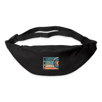 Archershooting Archer Bow Arrow Longbow - Bum bag - black - Front