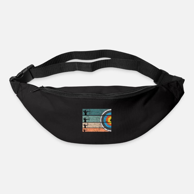 Tir à l’arc Arc Arc - Sac banane - noir