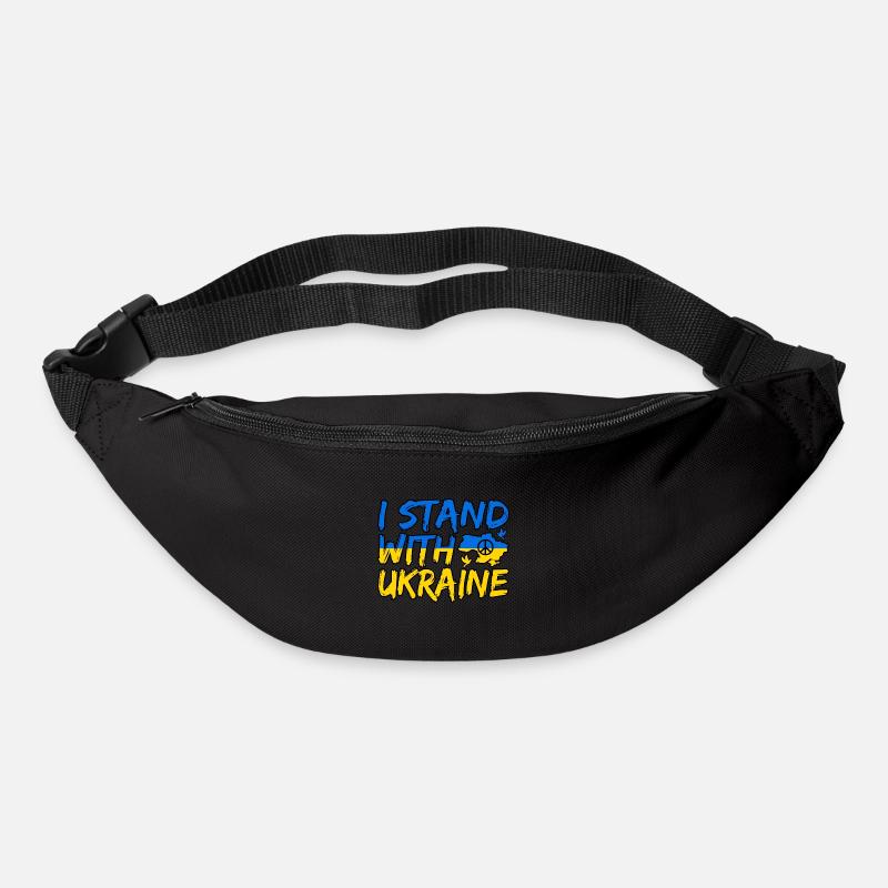 Ukraine - Sac banane - noir