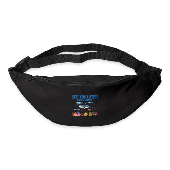 Sea Nature Marine Biologist Sea Marine Biology Ocean - Bum bag - black - Front
