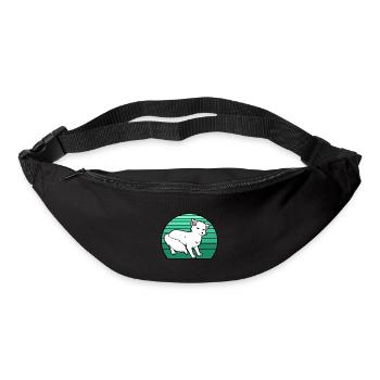 Polarfuchs - Gürteltasche - Schwarz - Vorne